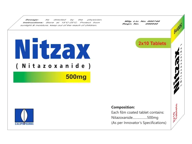 Nitzax 500mg Tablets